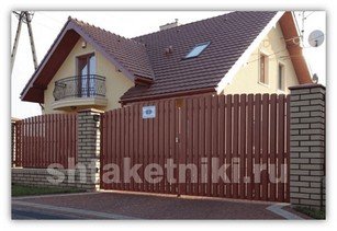 Штакетник для забора под дерево в Уральске